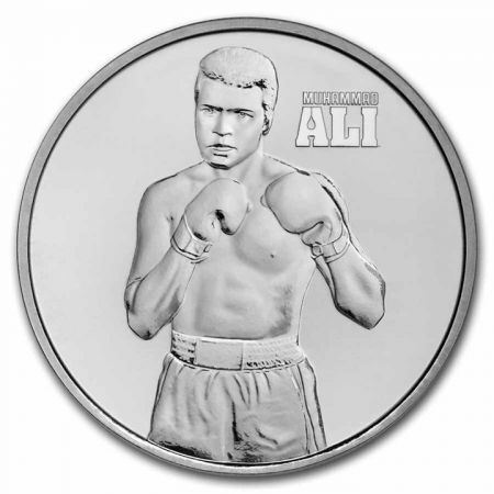 Srebrna moneta  Niue , Muhammad Ali  1 oz 2023