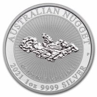 Srebrna moneta Nugget "Golden Eagle"  1 oz 2021