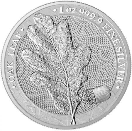 Srebrna moneta Oak Leaf  1 oz 2019