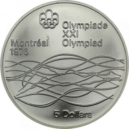 Srebrna moneta  Olimpiada Montreal 1 oz 1976