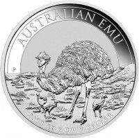 Srebrna moneta Perth Mint  EMU 2023