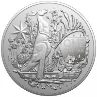 Srebrna moneta  RAM  Coat of Arms - Australia 1 oz 2021