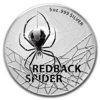Srebrna moneta  Redback Spider   5 oz 2021