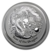 Srebrna moneta Rok Smoka / Lunar Dragon    1 kg.  2012