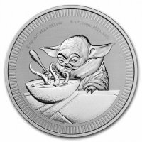 Srebrna moneta  STAR WARS - Baby Yoda   1 oz   2022
