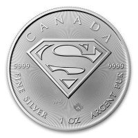 Srebrna moneta Superman   1 oz   2016 r