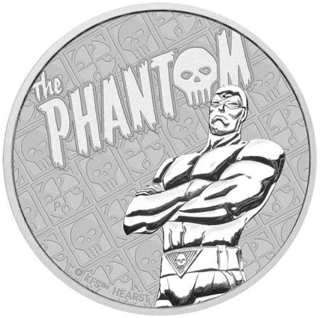 Srebrna moneta The Phantom 1 oz 2022