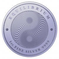Srebrna moneta  Tokelau  Equilibrium 1 oz 2021