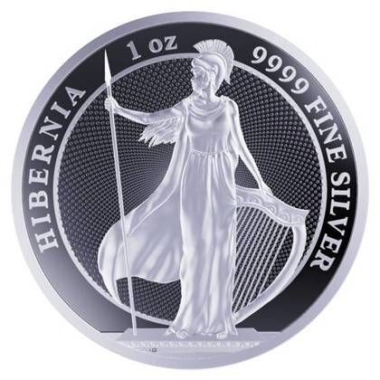 Srebrna moneta Tokelau: Hibernia 1 oz 2022