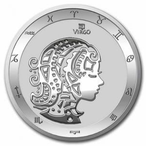 Srebrna moneta  Tokelau  Zodiac  -  PANNA  1 oz 2021