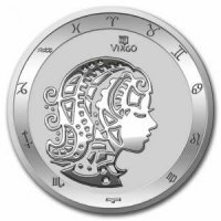 Srebrna moneta  Tokelau  Zodiac  -  PANNA  1 oz 2022