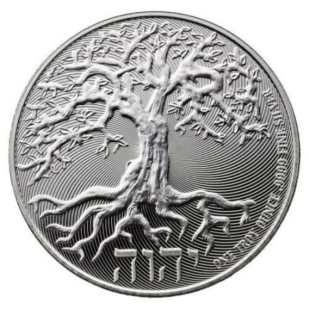 Srebrna moneta Tree of Life , Niue   1  oz 2018