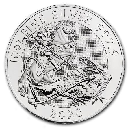 Srebrna moneta Valiant  10  oz   2020 r