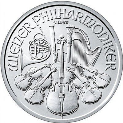 Srebrna moneta  Wiedeńscy Filharmonicy  1 oz   2019