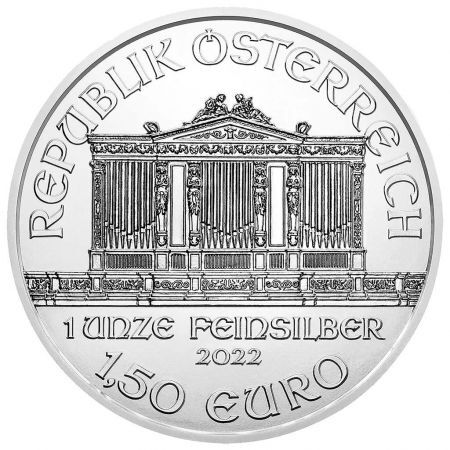 Srebrna moneta  Wiedeńscy Filharmonicy  1 oz   2022