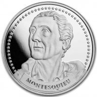 Srebrny Medal Montesquieu Separation of Powers 1 oz