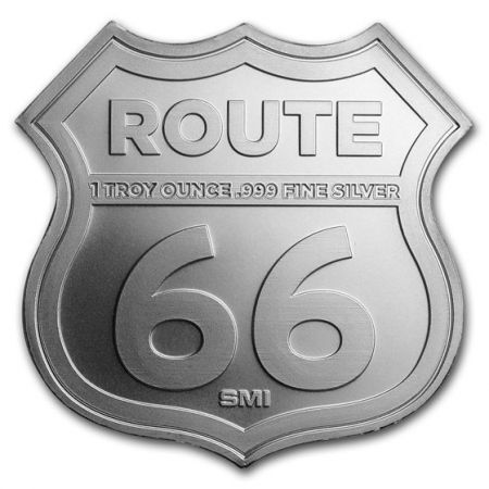 Srebro Route 66 , Missouri , 1 oz