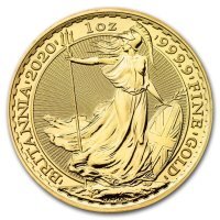 Złota moneta 100 Funtów Britannia  1 Oz. -2020