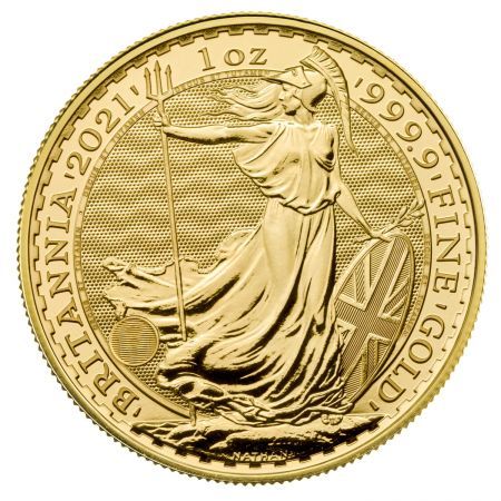 Złota moneta 100 Funtów Britannia  1 oz 2021