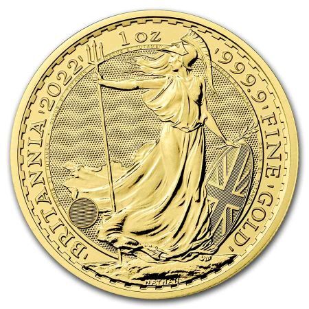 Złota moneta 100 Funtów Britannia  1 oz 2022