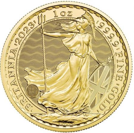 Złota moneta 100 Funtów Britannia  1 oz 2023