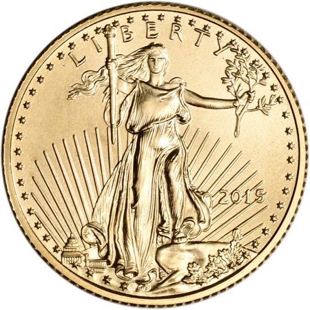 Złota moneta American Eagle / Amerykański Orzeł 1/10 oz