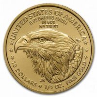 Złota moneta Amerykański Orzeł / American Eagle  1/4  oz. 2021 (typ 2)