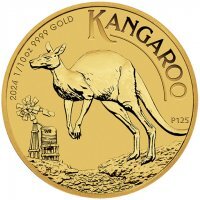 Złota moneta  Australijski Kangur 1/10 Oz. 2024