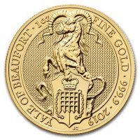 Złota moneta Bestie Królowej (7) Yale of Beaufort , 1 oz , 2019