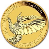 Złota moneta Birds of Paradise Victoria’s Riflebird   1 oz . 2018 r.