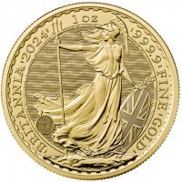 Złota moneta Britannia  1 oz 2024