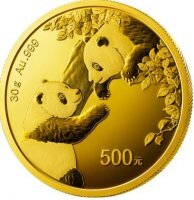 Złota moneta  Chińska Panda ,  30 g   2023