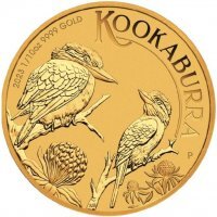 Złota moneta  Kookaburra  1/10 Oz. 2023