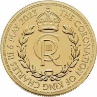 Złota moneta Koronacyjna Karol III   1 oz 2023