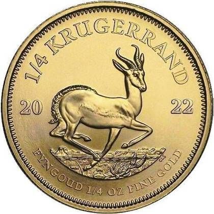 Złota moneta Krugerrand 1/4 oz. 2022
