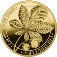 Złota moneta Liść Kasztanowca  PROOF  1 oz 2021