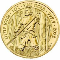 Złota moneta Myths & Legends: Little John  1 oz 2022