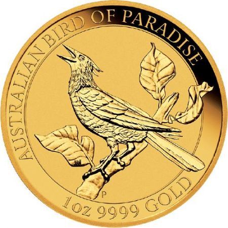 Złota moneta Rajskie Ptaki: Manucodia  1 oz . 2019