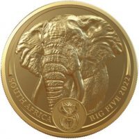 Złota moneta  Słoń / Wielka Piątka  II  1 oz 2022