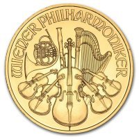 Złota moneta Wiedeńscy Filharmonicy 1 Oz