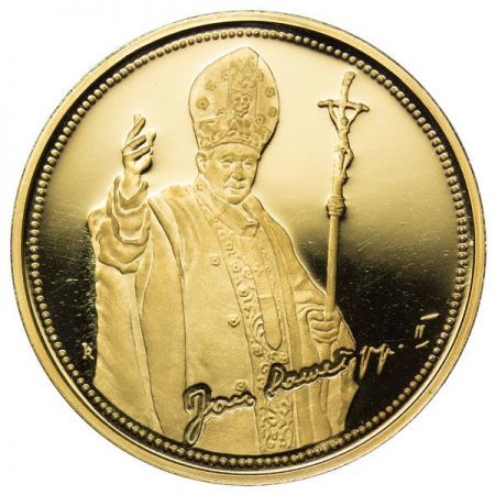 Złoty medal  30. rocznica pontyfikatu Jana Pawła II