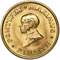 Złoty medal  Heraeus Pius XII Pontifex Maximus