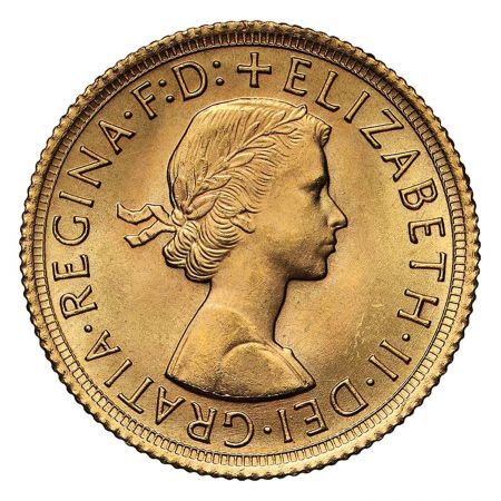 Złoty Suweren / Full Sovereign Elizabeth 1966